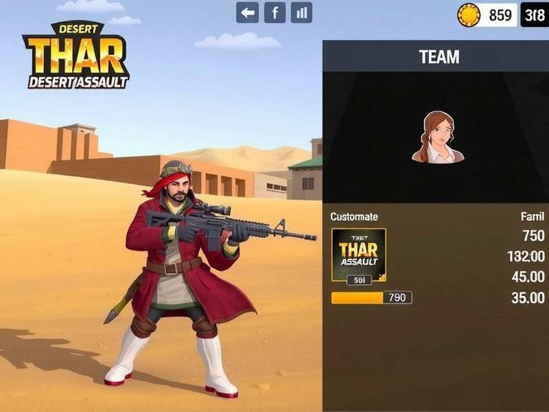 Thar Desert Assault Character Customization